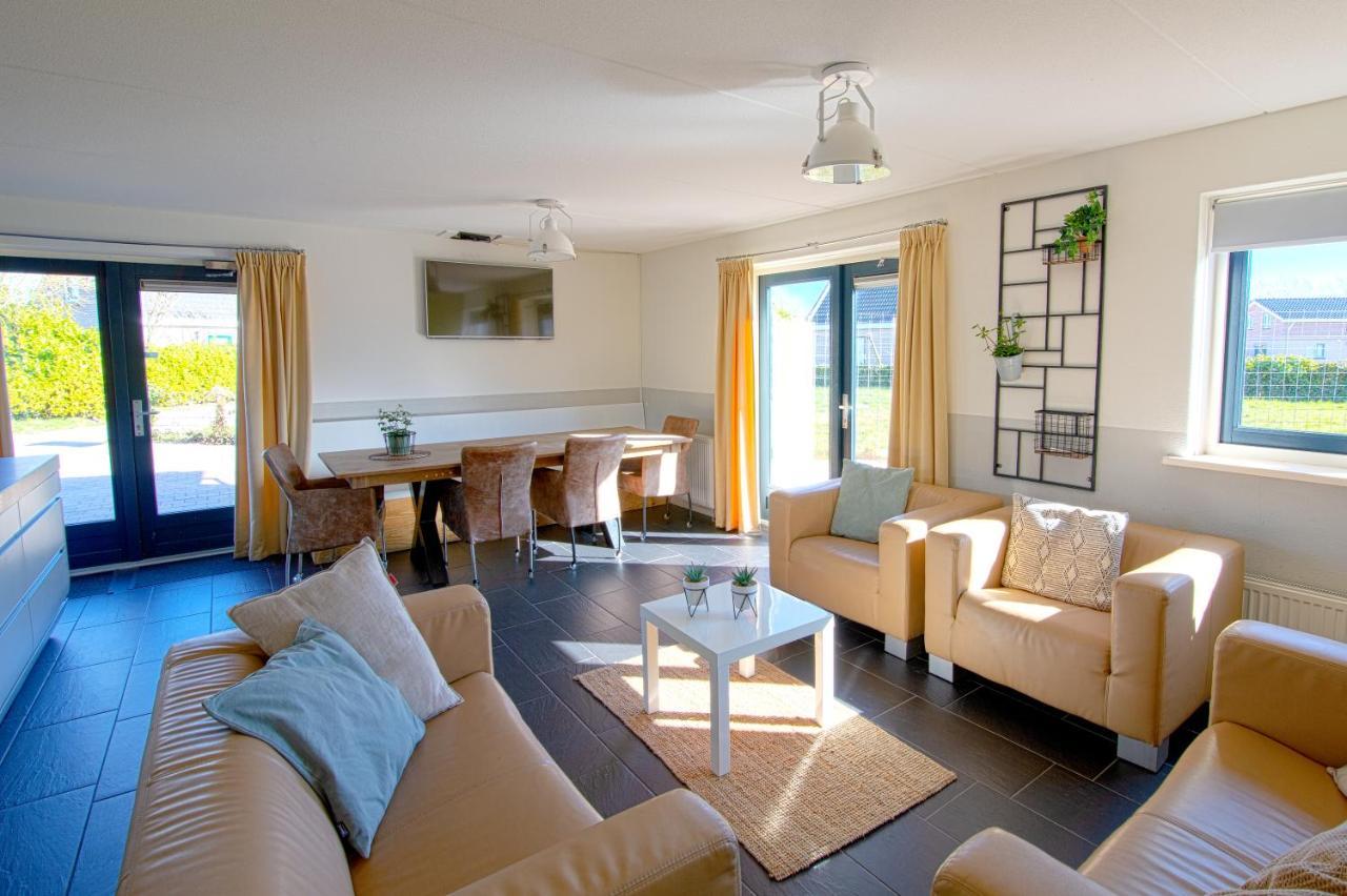 Luxus Familienvilla Mit Jacuzzi & Sauna Tzummarum Dış mekan fotoğraf